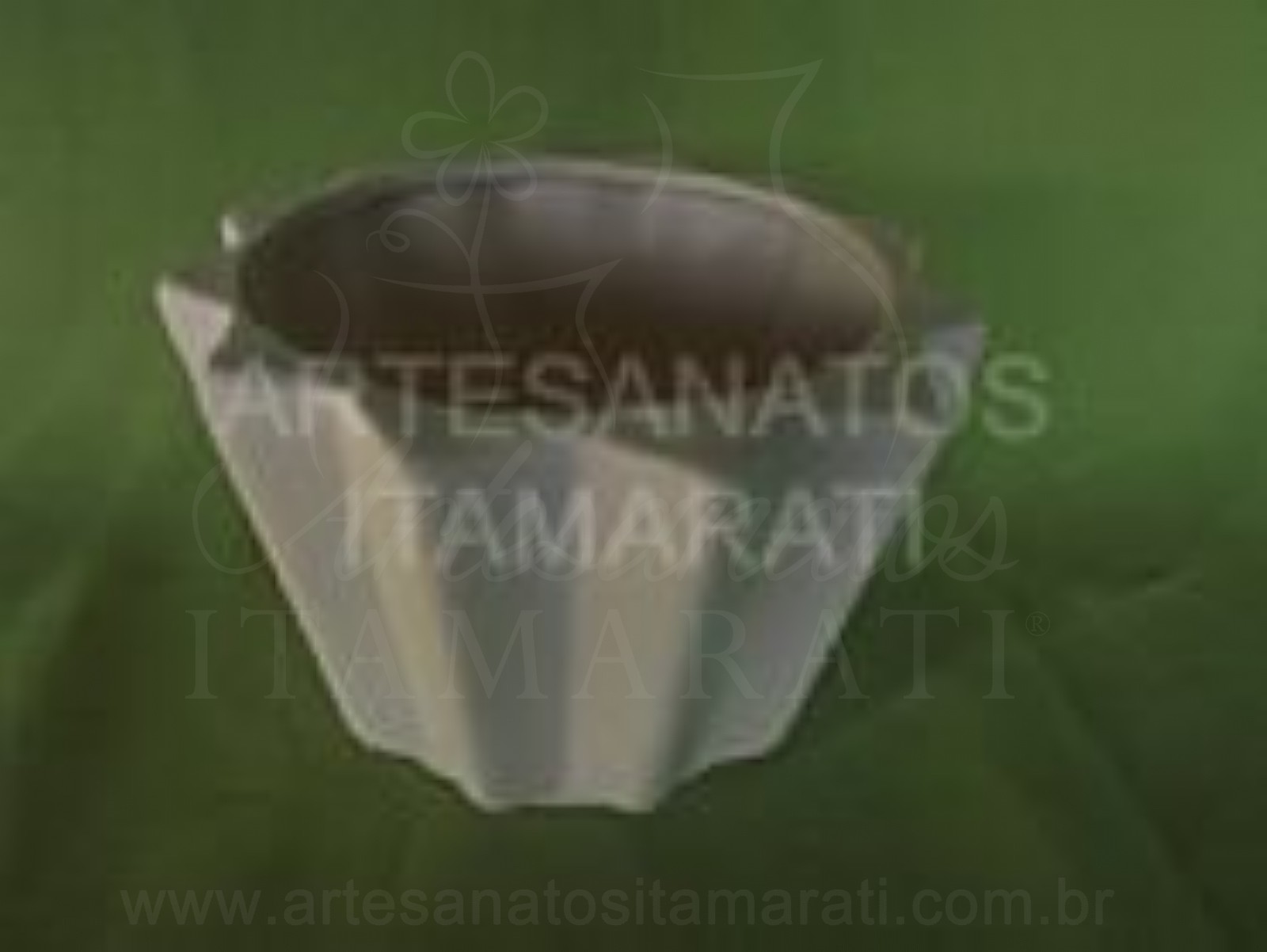 Cachepô Violeta Canelado